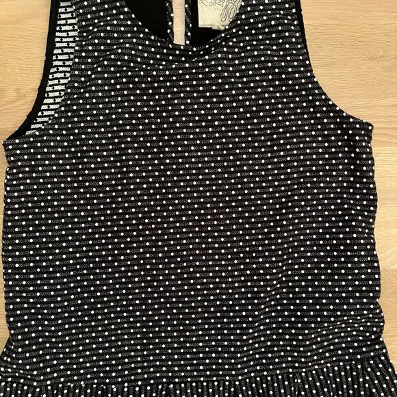 Ace and Jig Party Frock in mini dot size L - Picture 3 of 3